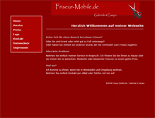 Tablet Screenshot of friseur-mobile.de